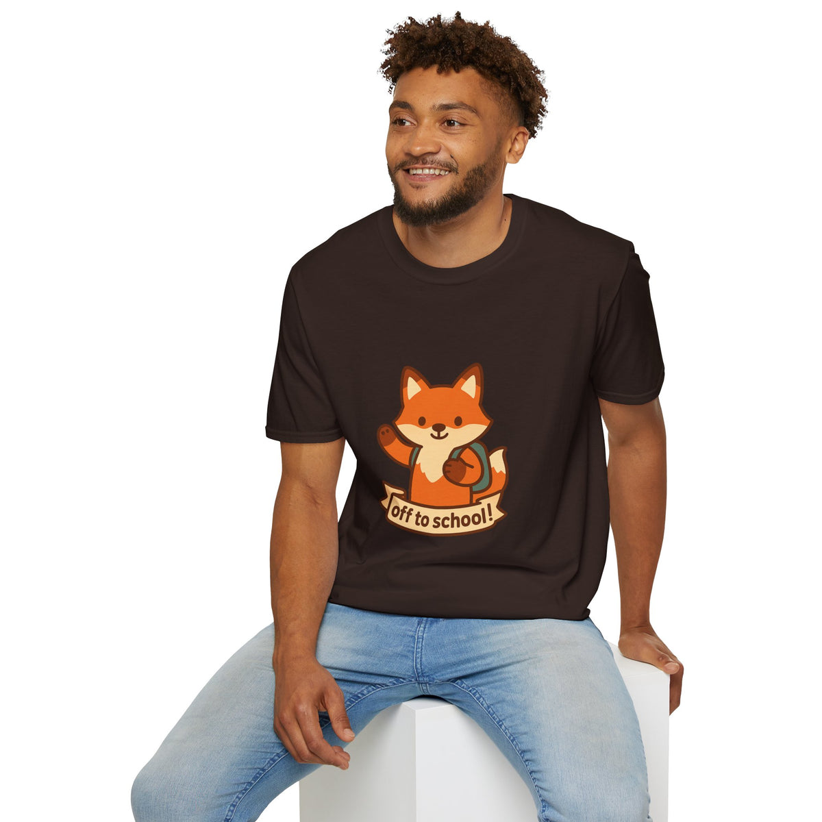 Cute Fox "Off to School" T-Shirt — Kids/Teacher Back-to-School Tee - Trending Now - August 2026