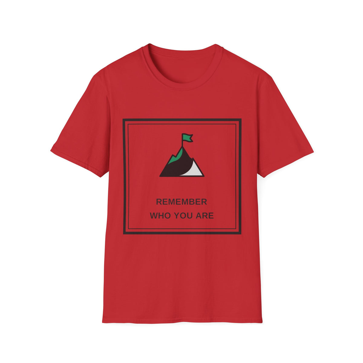 T‑Shirt — 'Remember Who You Are' Mountain Peak Graphic Tee - Trending Now - August 2026