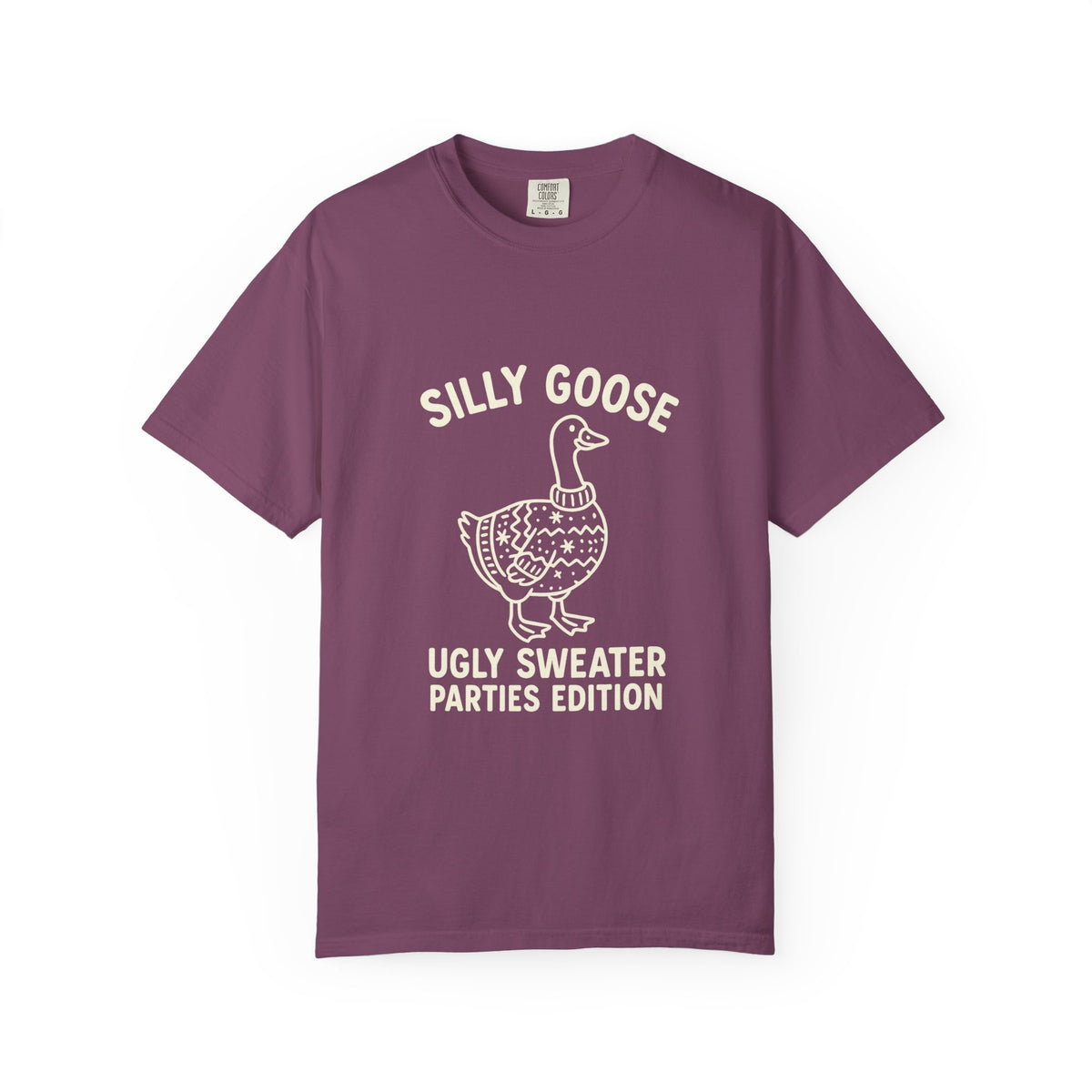 Silly Goose Ugly Sweater Parties Edition T-Shirt - Trending Now - October 2026