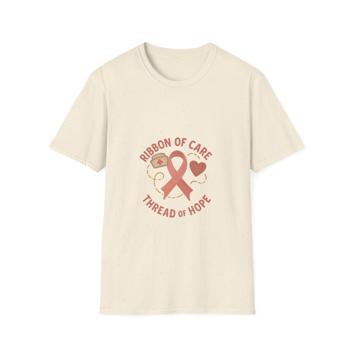 Breast Cancer Awareness T-Shirt – Ribbon of Care, Thread of Hope Graphic - Trending Now - October 2026