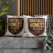 Sagittarius Brutally Honest Sagittarius Pillowcase — Zodiac Astrologer Accent Pillow