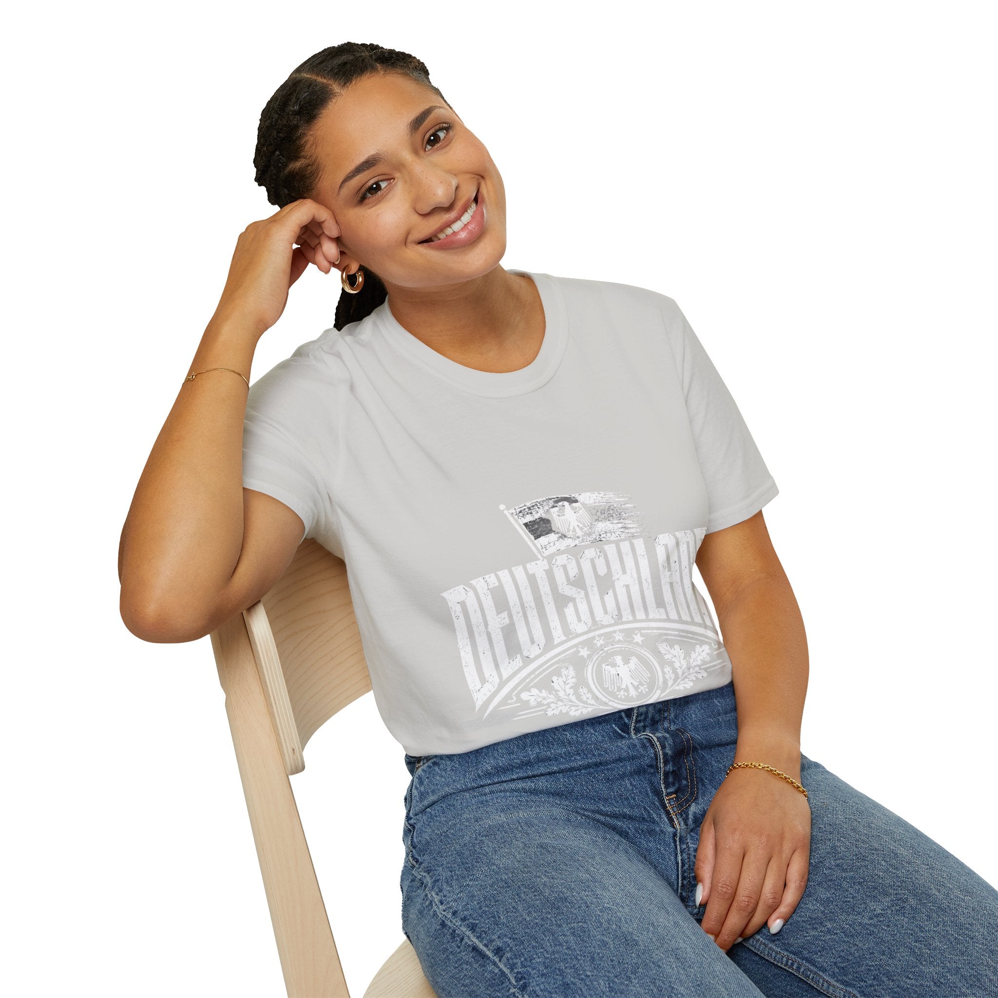 Germany Deutschland T-Shirt — Vintage German Crest Soccer Fan Tee
