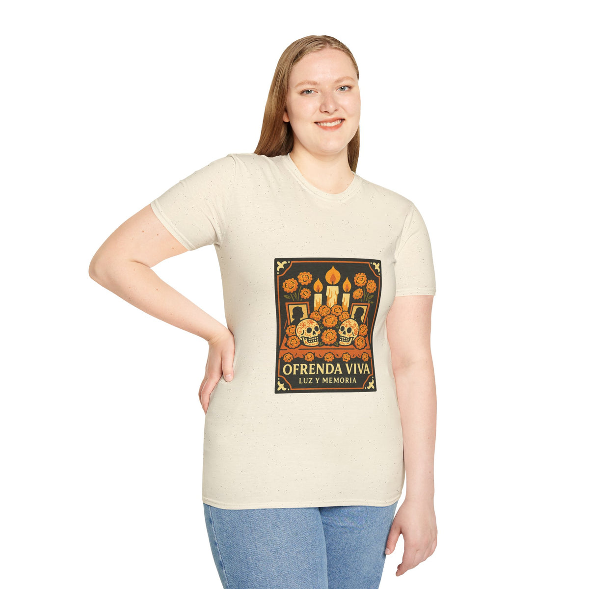 Day of the Dead T-Shirt — 'Ofrenda Viva' Calavera Altar Design - Trending Now - October 2026
