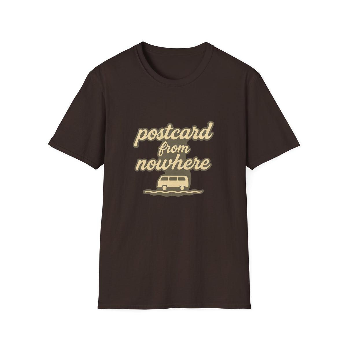 Postcard From Nowhere T‑Shirt – Retro Roadtrip Graphic Tee - Trending Now - August 2026
