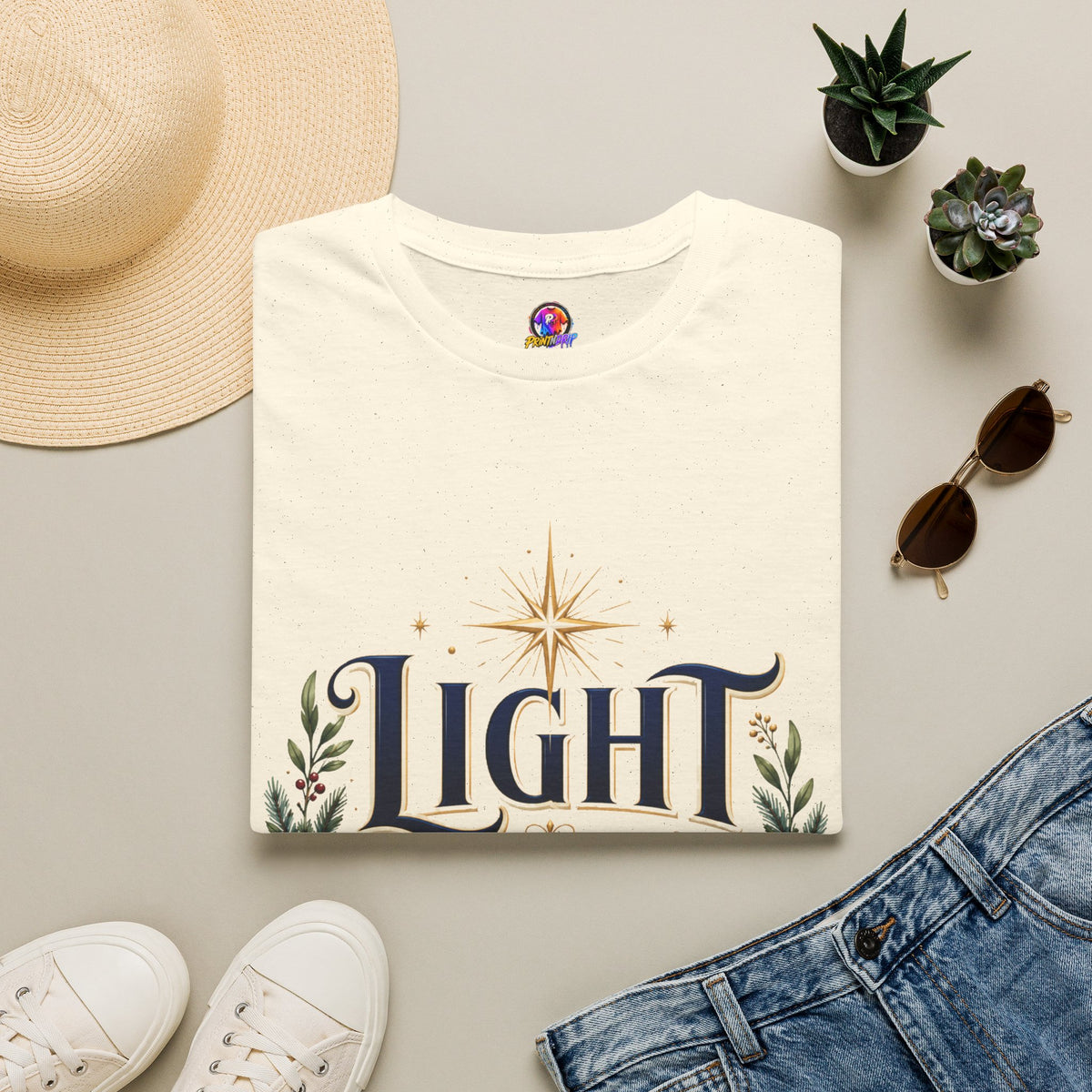 Light of the Season T-Shirt — Christmas Star Holiday Tee