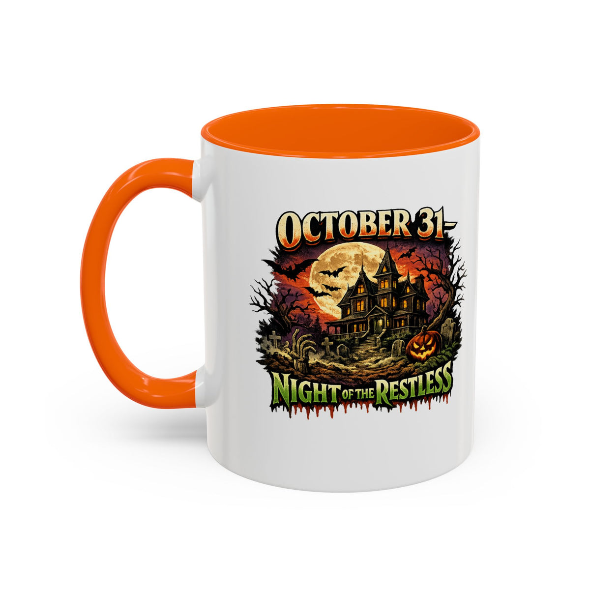 Halloween  October 31 Accent Coffee Mug