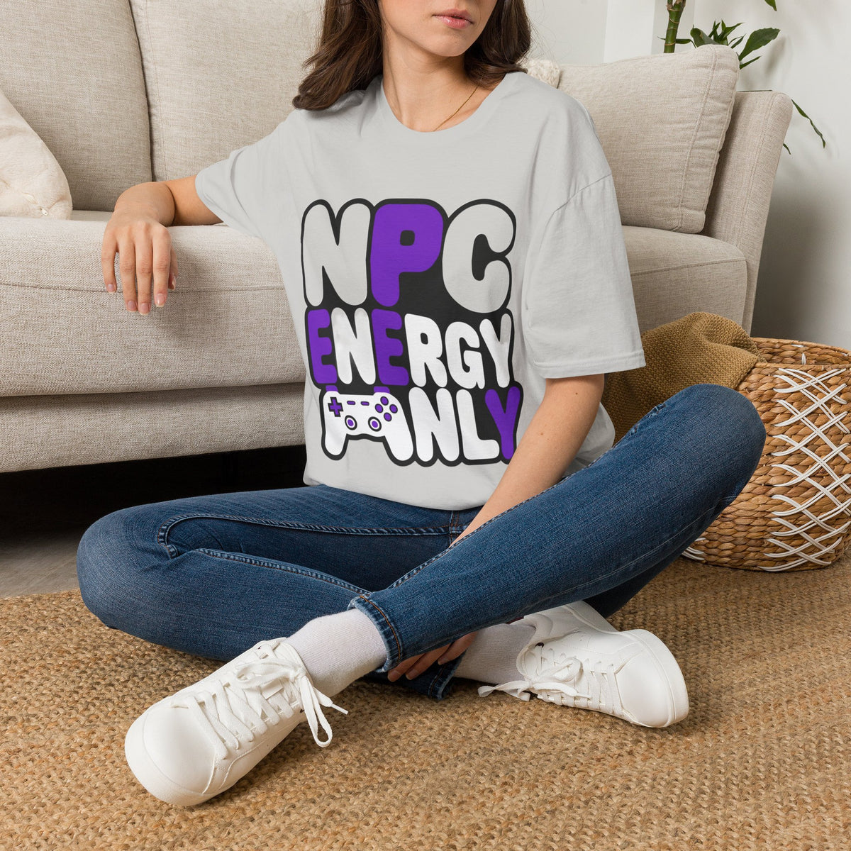NPC Energy Only T-Shirt — Gamer Graphic Tee - Trending Now - August 2026