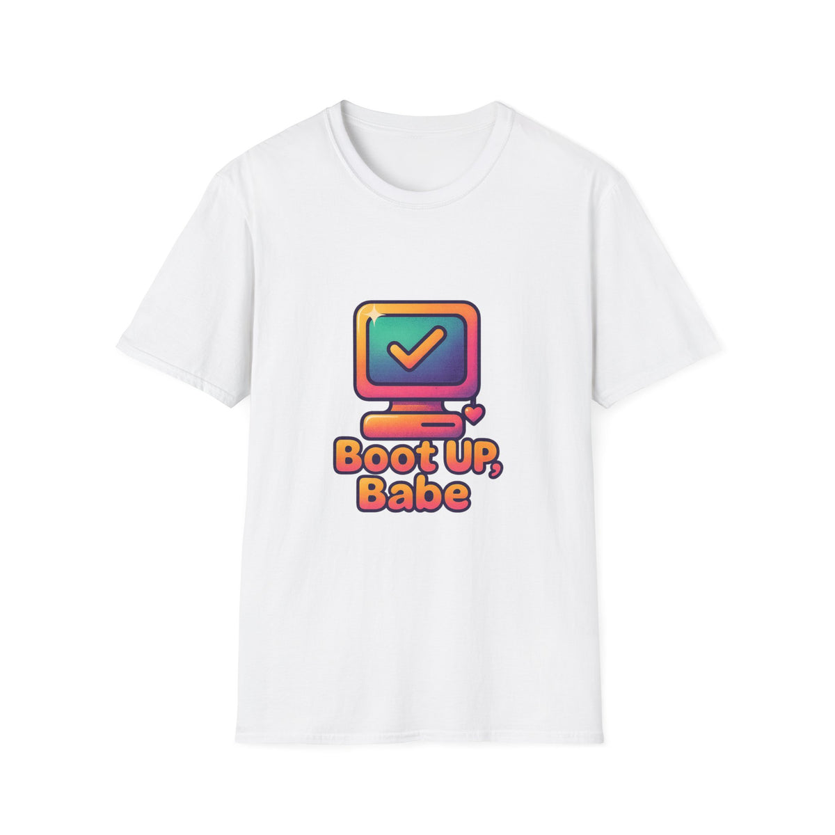Boot Up Babe T-Shirt — Retro Computer Graphic Tee - Trending Now - October 2026