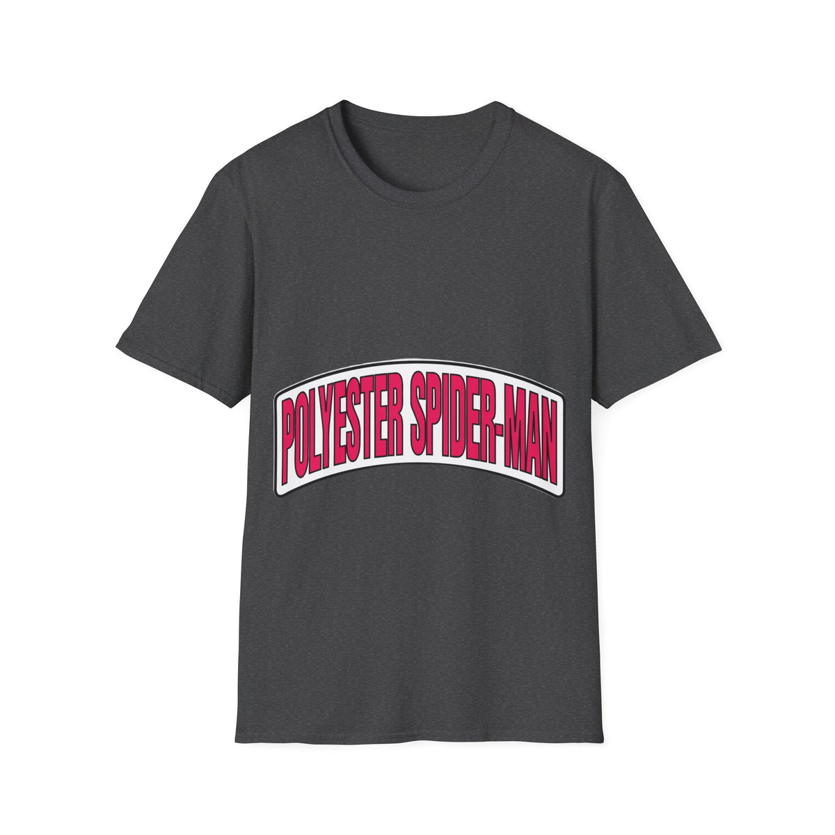 Polyester Spider-Man Retro Arch Tee - Funny Superhero Comic Graphic T-Shirt - Trending Now - September 2026