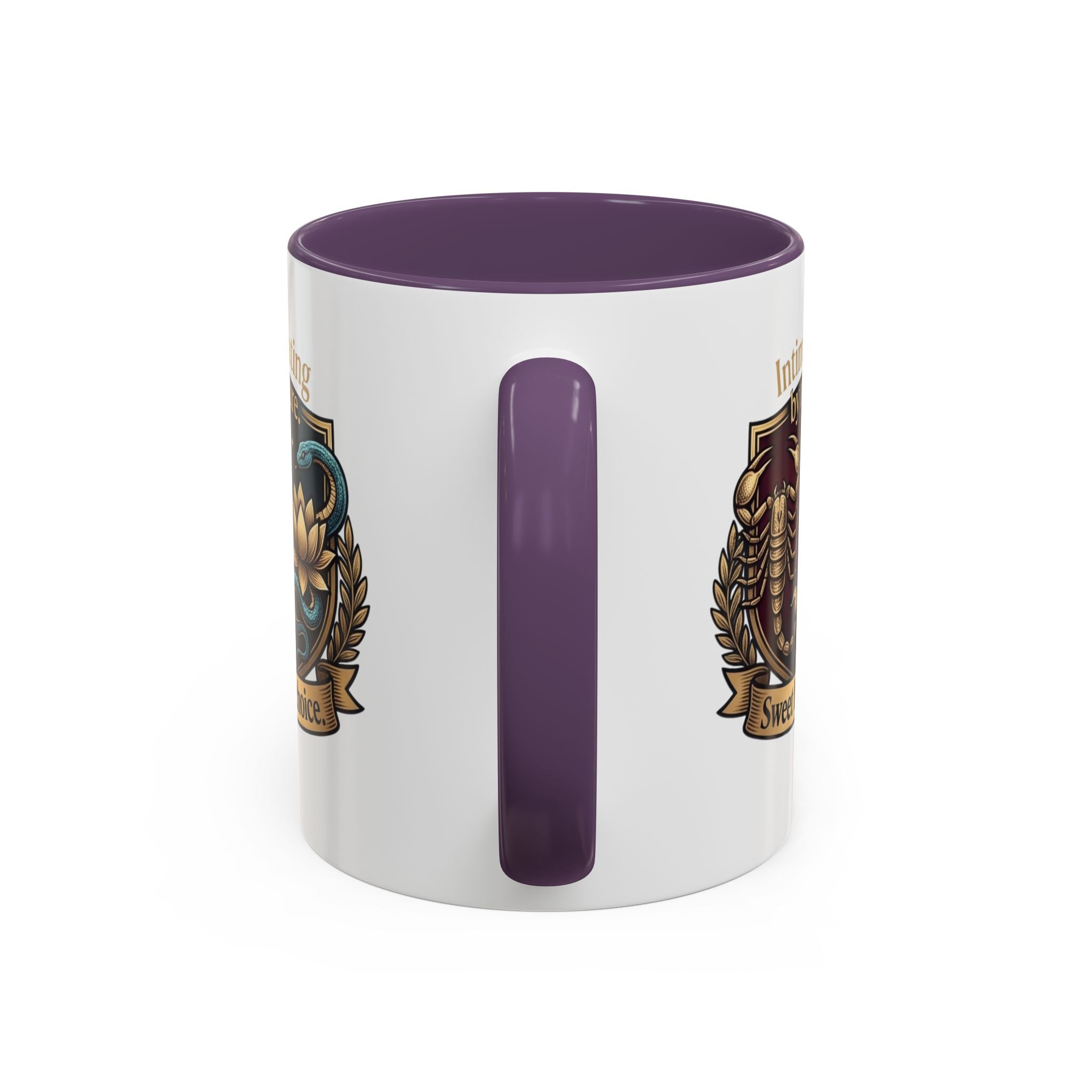 Intimidating by Nature, Sweet by Choice Accent Coffee Mug (11/15oz)