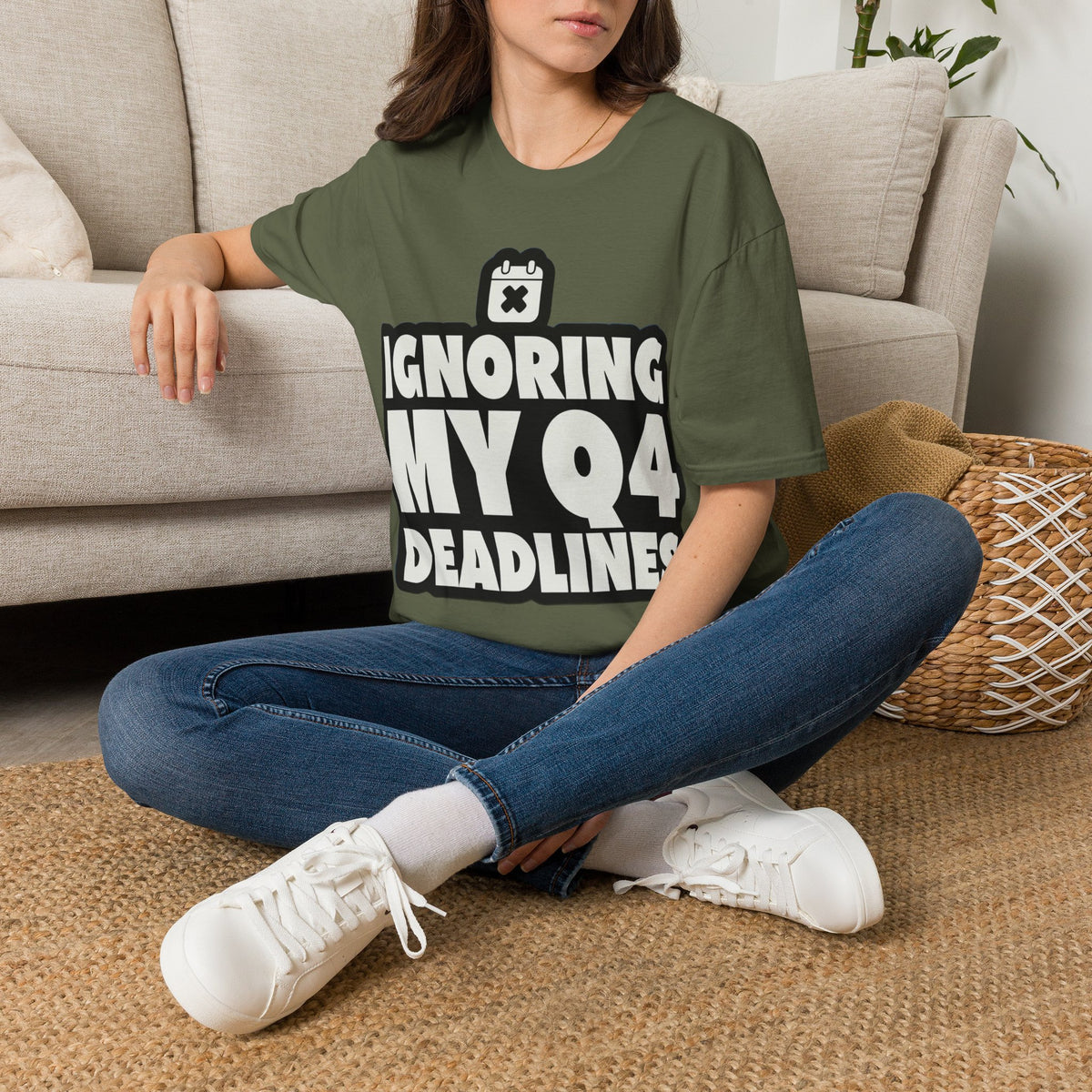 T-Shirt — Ignoring My 04 Deadline Graphic Tee - Trending Now - August 2026