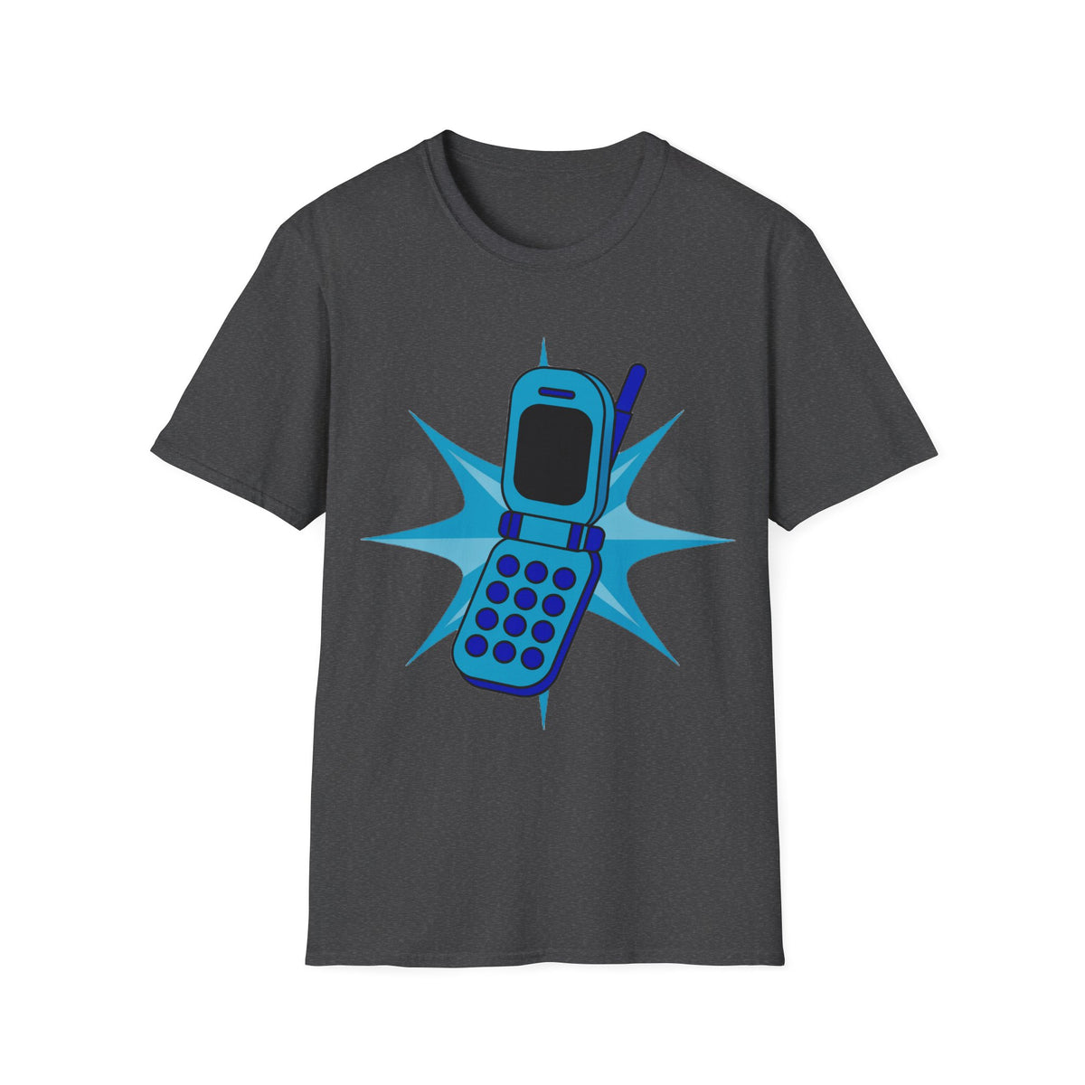 Retro Cell Phone Graphic T-Shirt — 90s Nostalgia Vintage Mobile Tee - Trending Now - September 2026