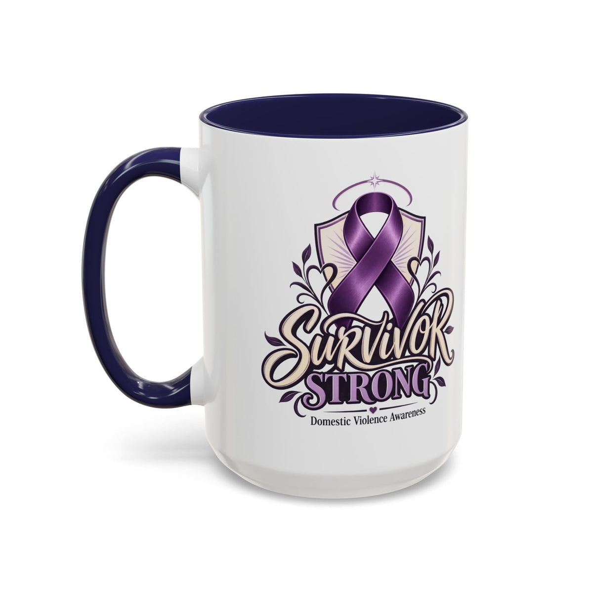 Domestic Violence Awareness Survivor Strong Coffee Mug
