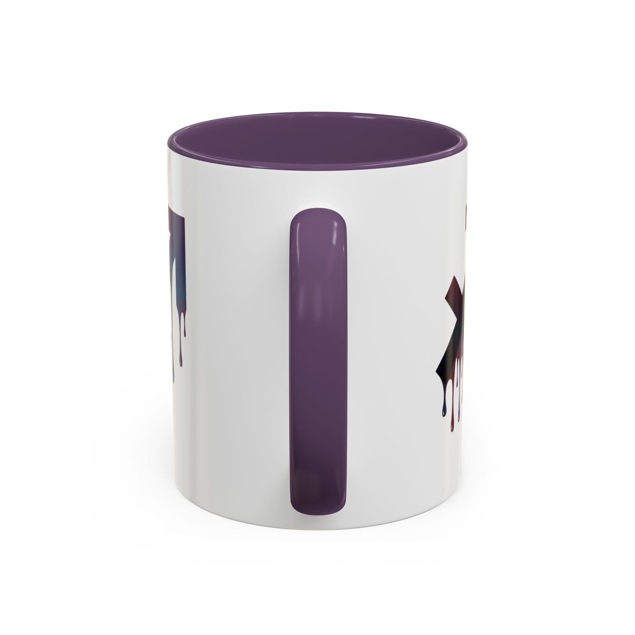 Sagittarius Drip Accent Coffee Mug — Zodiac Archer Horoscope Gift
