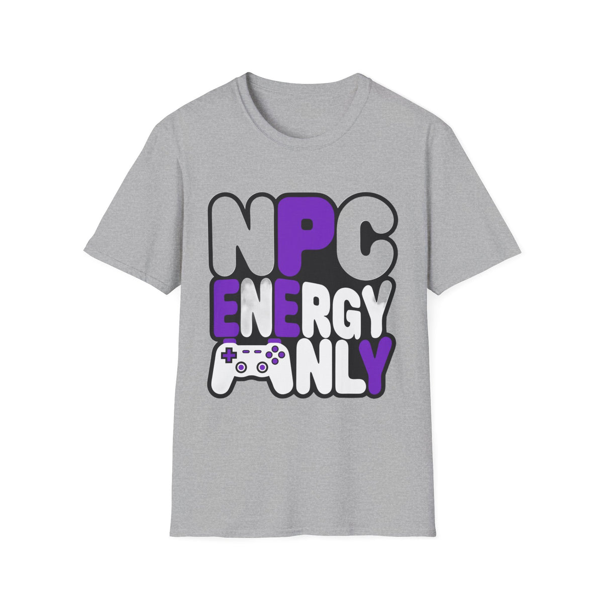 NPC Energy Only T-Shirt — Gamer Graphic Tee - Trending Now - August 2026