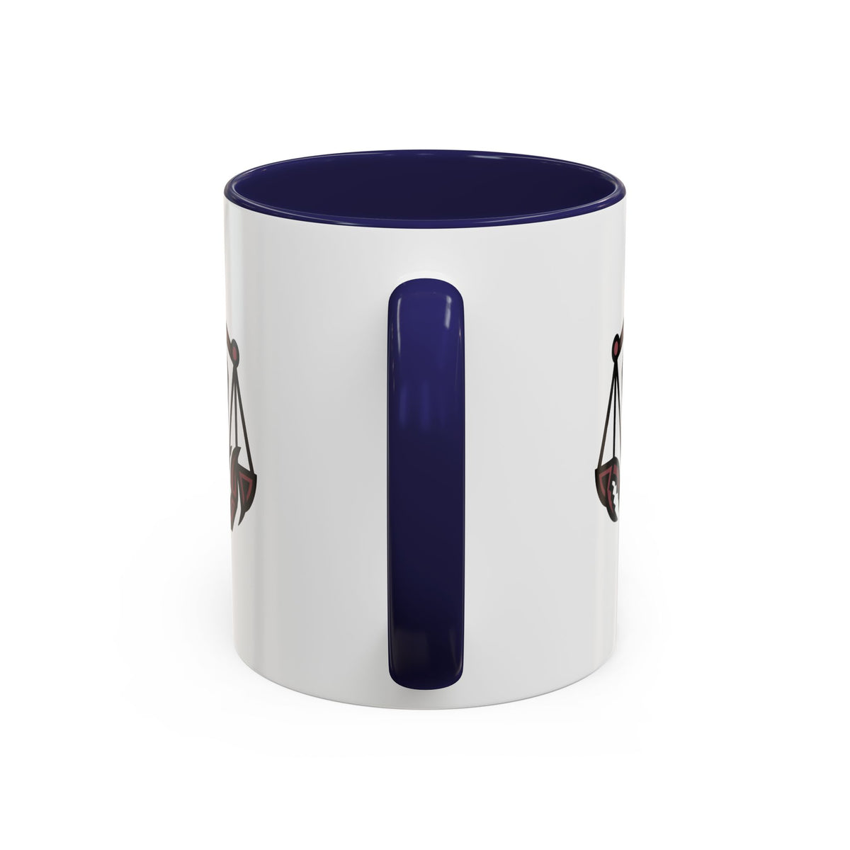 Scorpio Zodiac Scales Coffee Mug — Zodiac Balance Accent Mug