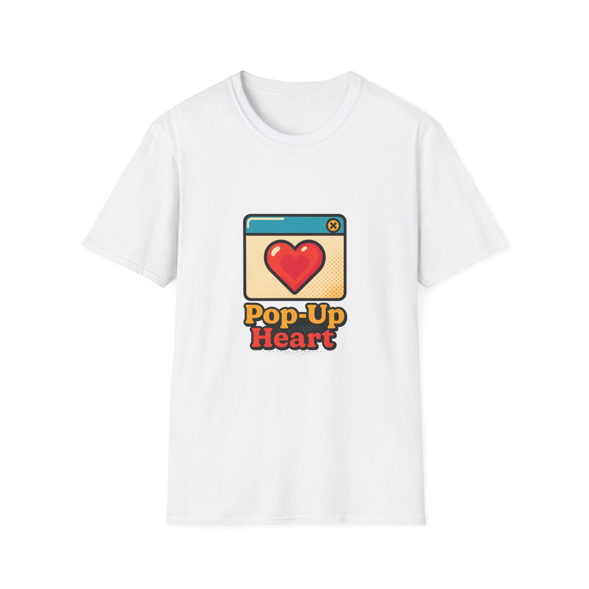 Pop-Up Heart T-Shirt — Cute Retro Heart Graphic Tee - Trending Now - October 2026