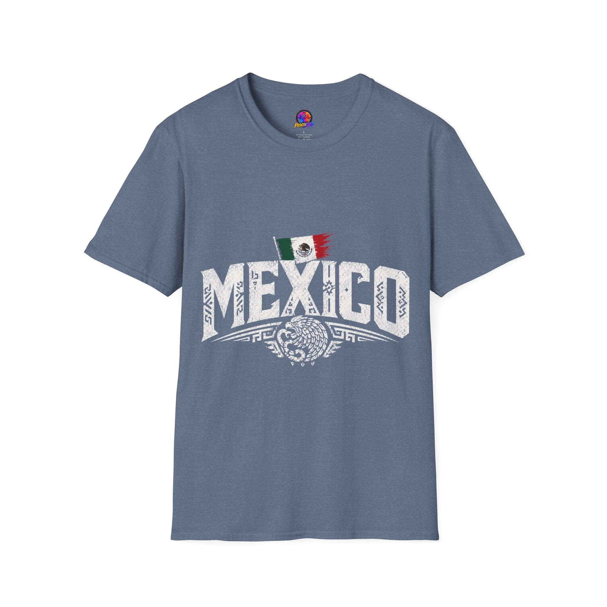 Mexico Vintage Flag T-Shirt