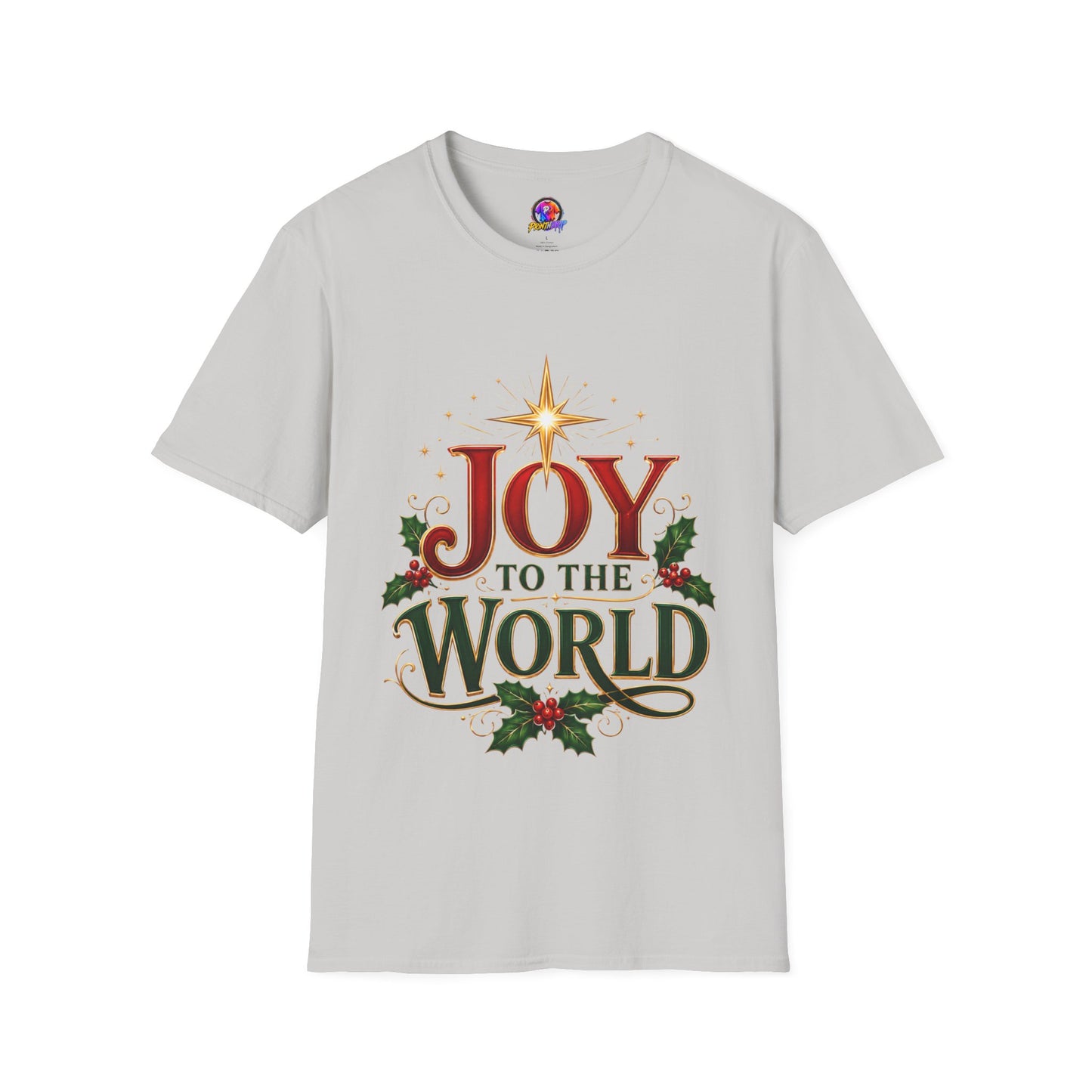 Joy to the World T-Shirt — Festive Christmas Holiday Tee