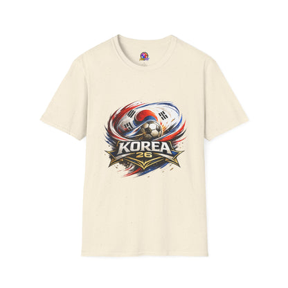 Korea Soccer T‑Shirt — Korea Football Crest Tee