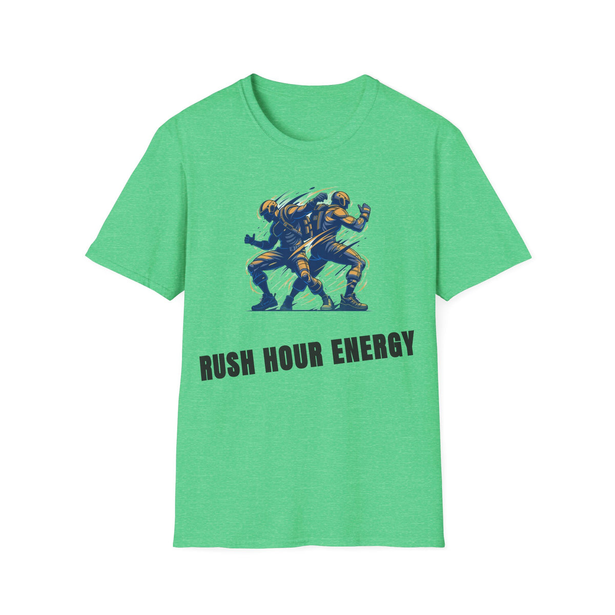 T-Shirt — 'Rush Hour Energy' Football Player Graphic Tee - Trending Now - September 2026