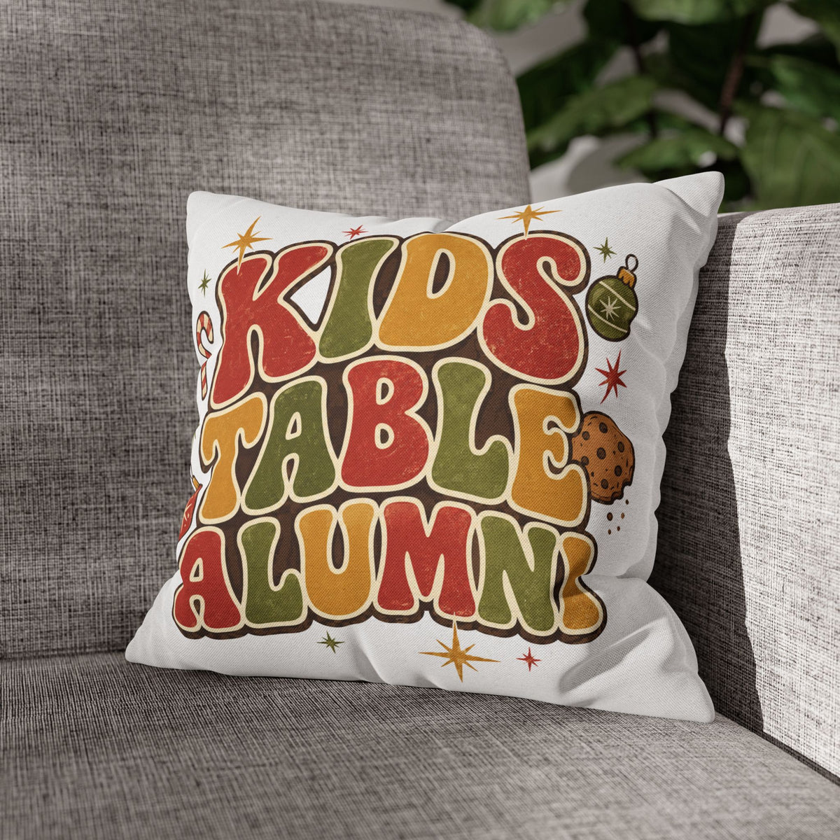 Christmas Kids Table Alumni Holiday Pillowcase