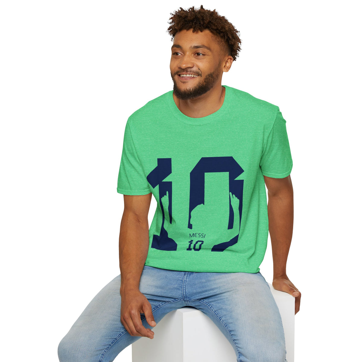 Number 10 Jersey T-Shirt — Retro Athletic Graphic Tee