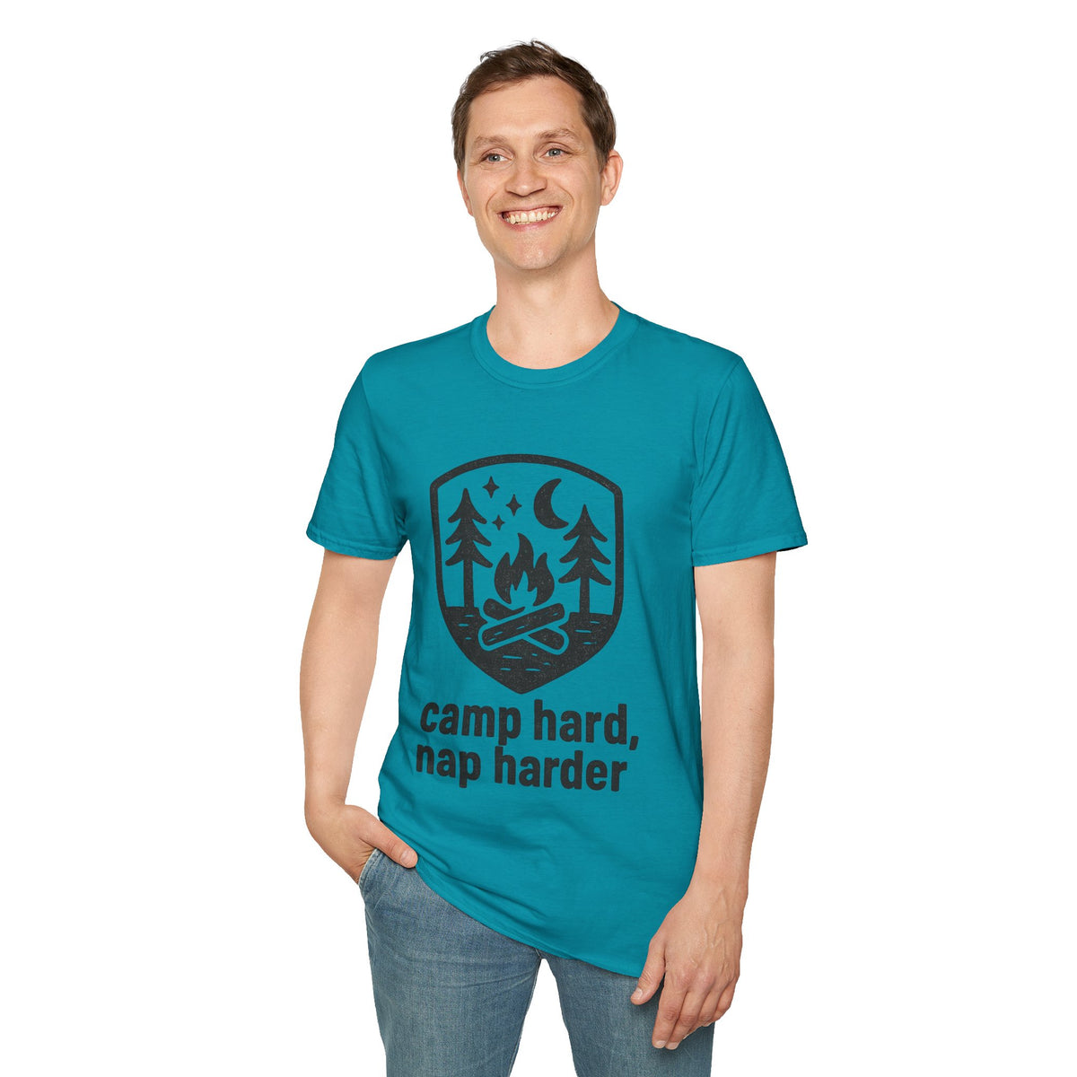 Adventure Forest T‑Shirt — Vintage Night Camping Crest - Trending Now - September 2026