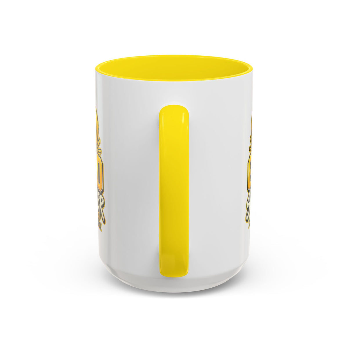 Gold September Coffee Mug — Childhood Cancer Awareness Accent Mug (11/15oz)
