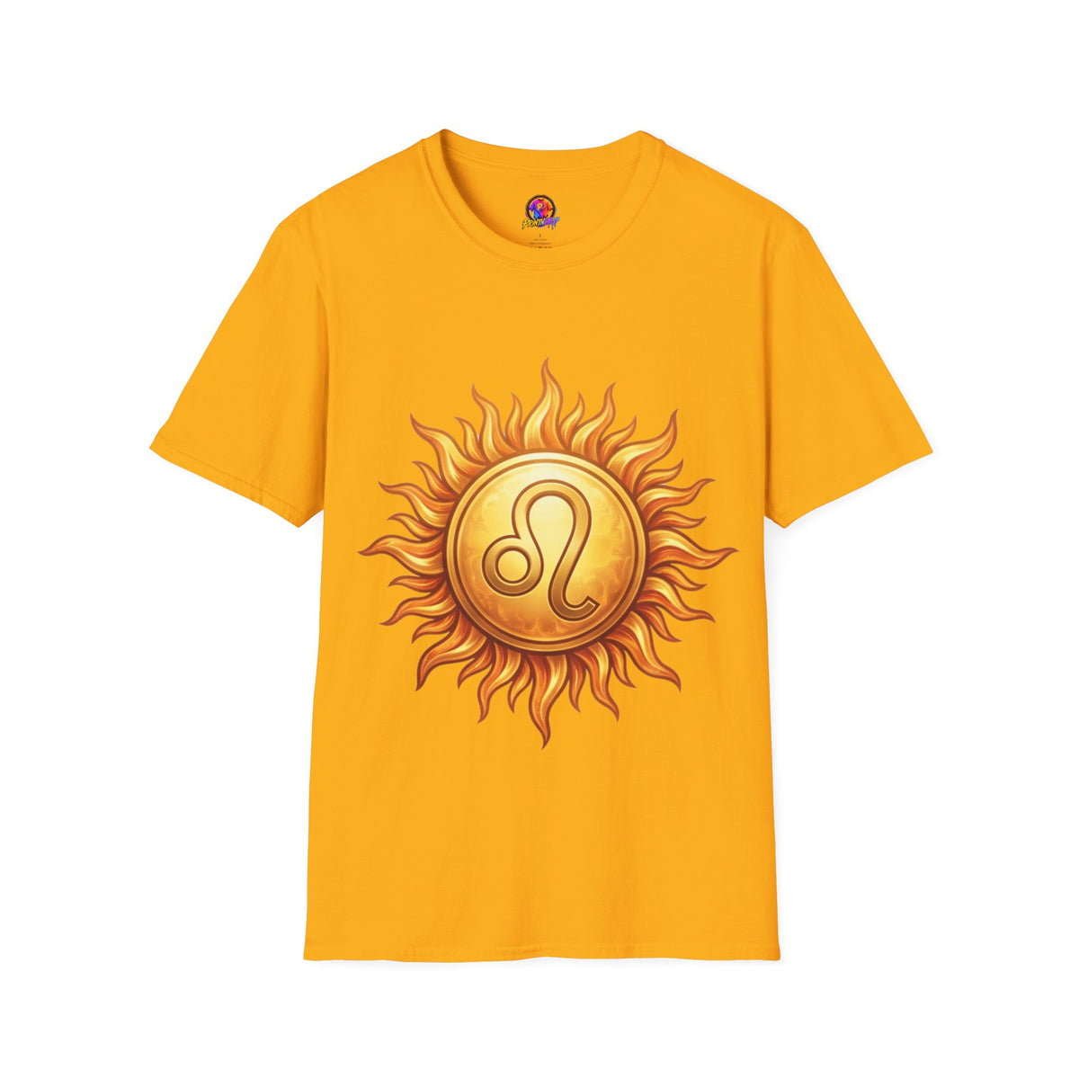 Leo Sun T‑Shirt — Zodiac Sunburst Graphic Tee