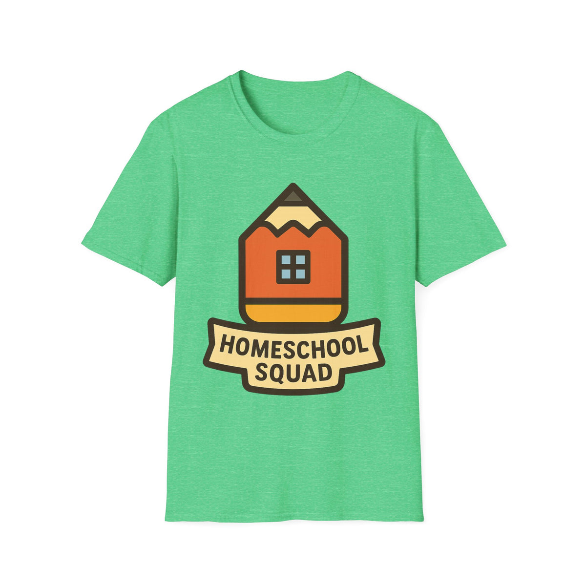 "Homeschool Squad" Cute School Emblem Tee | Homeschooling Teacher T-Shirt - Trending Now - September 2026