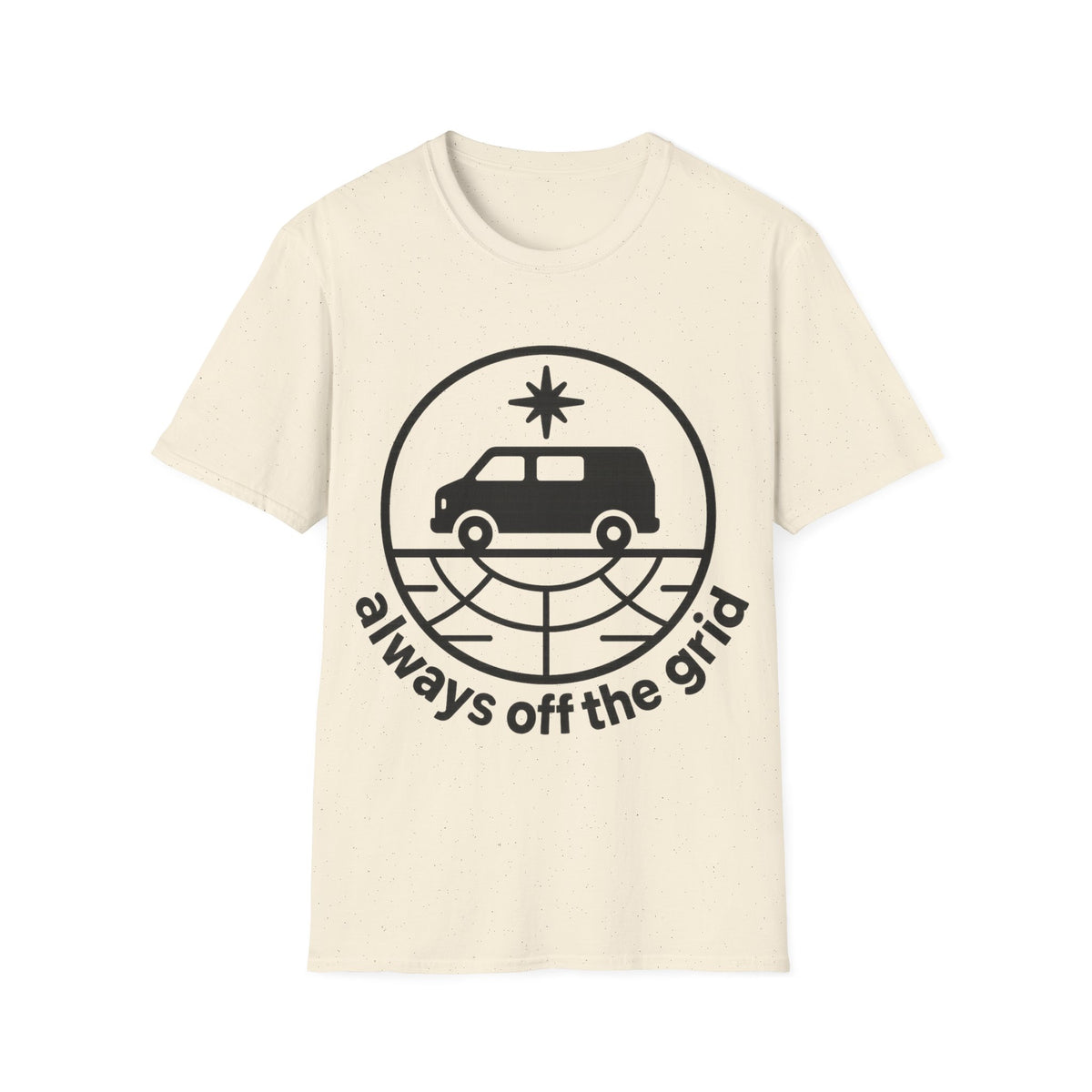 Minimal Black Graphic T-Shirt — Subtle Circular Emblem Tee - Trending Now - September 2026