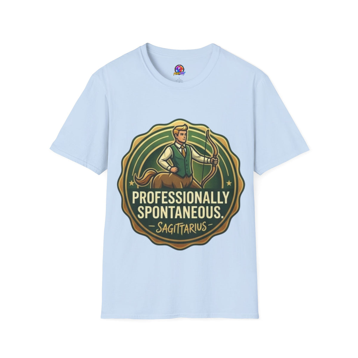 Sagittarius Archer T‑Shirt — "Professionally Spontaneous" Zodiac Tee