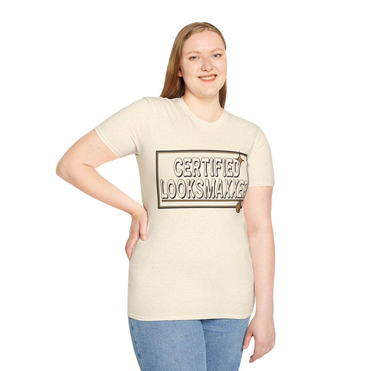 Certified Looksmaxxer T-Shirt — Funny Aesthetic Confidence Tee - Trending Now - August 2026