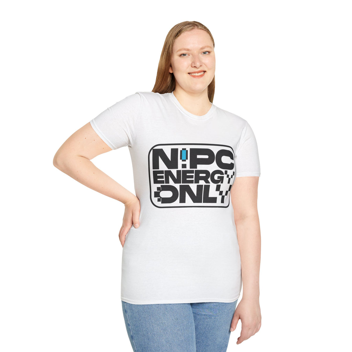 Energy-Only NPC T-Shirt — Retro Gamer Tech Logo Tee - Trending Now - August 2026