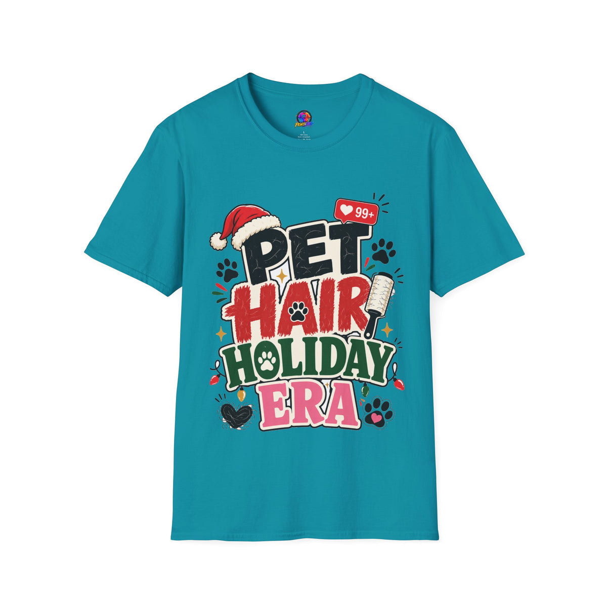 Pet Hair Holiday Tee — Funny Christmas Shirt for Pet Lovers