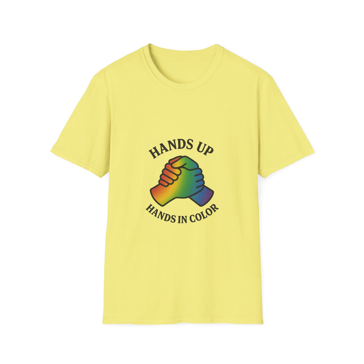 Hands Up Rainbow Hands in Color T-Shirt - Trending Now - October 2026