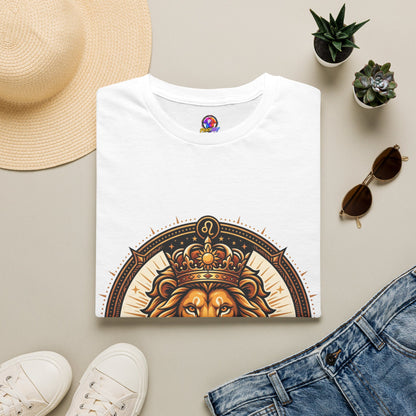 Leo Zodiac Lion T-Shirt — "Confidence Comes Naturally, I'm a Leo" Astrology Tee