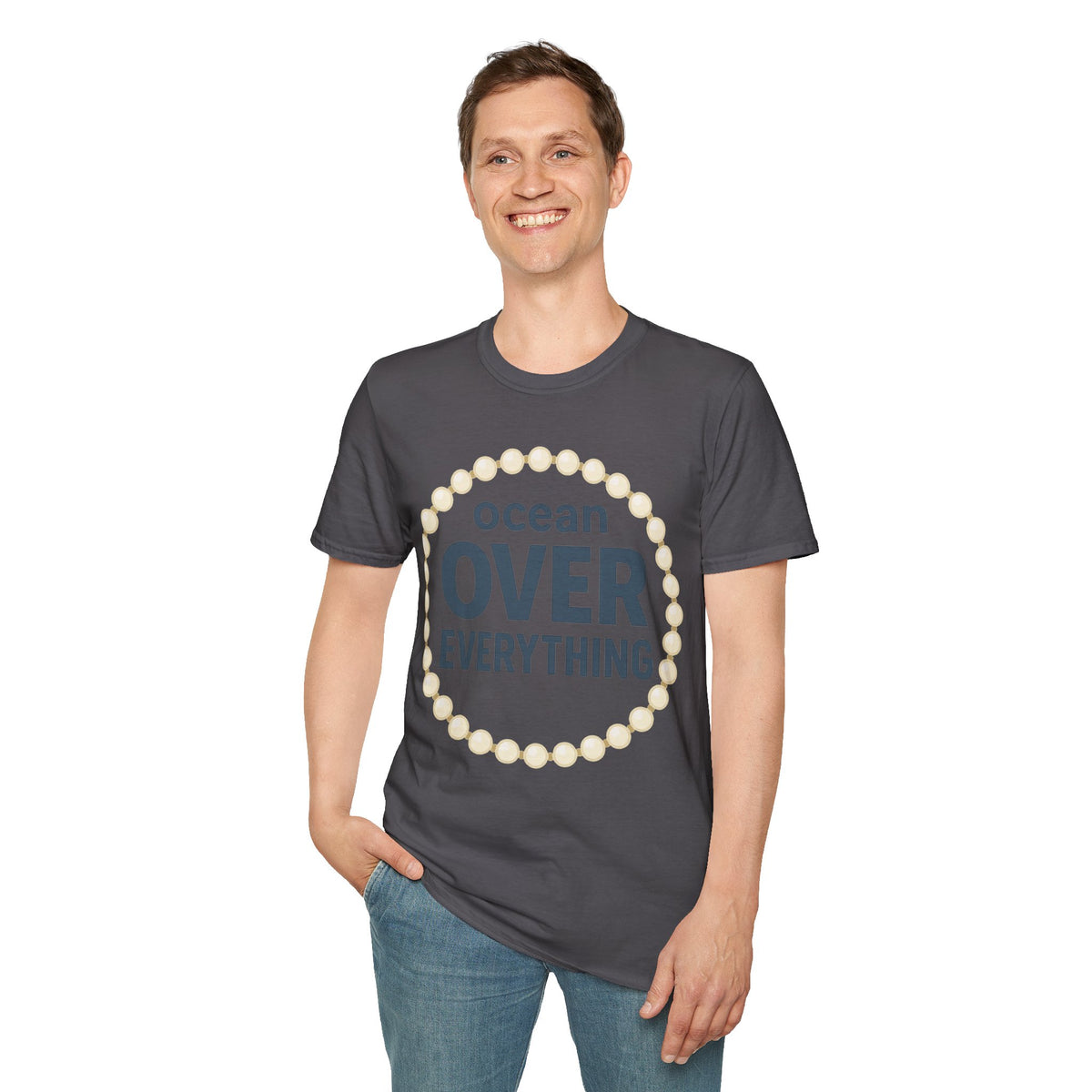 Ocean Over Everything T-Shirt — Minimal Coastal Graphic Tee - Trending Now - September 2026