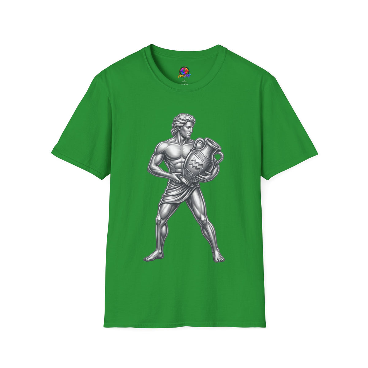 Aquarius Zodiac T-Shirt — Mythic Water Bearer Astrology Tee