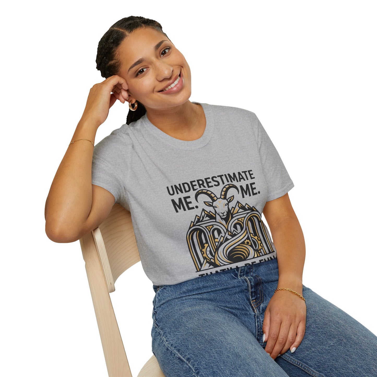 Capricorn 'Underestimate Me That'll Be Fun' T-Shirt