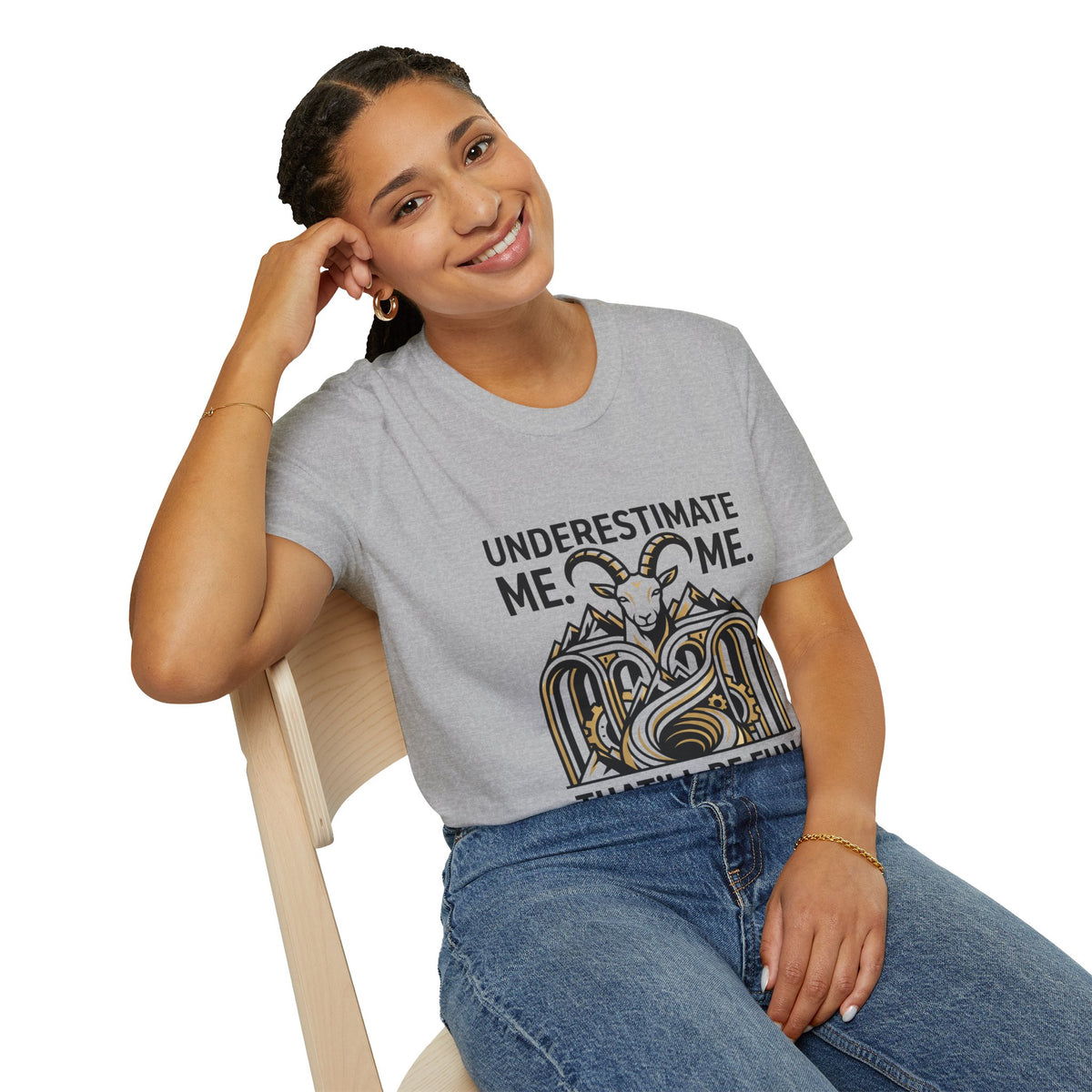 Capricorn 'Underestimate Me That'll Be Fun' T-Shirt