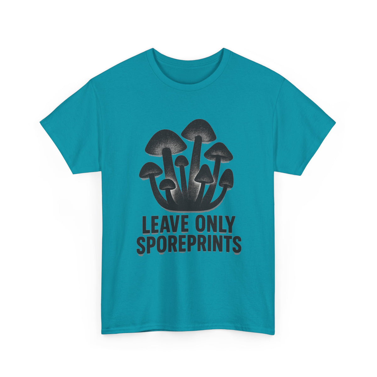 Mushroom Tee — "Leave Only Sporeprints" Eco Nature Graphic Shirt - Trending Now - August 2026