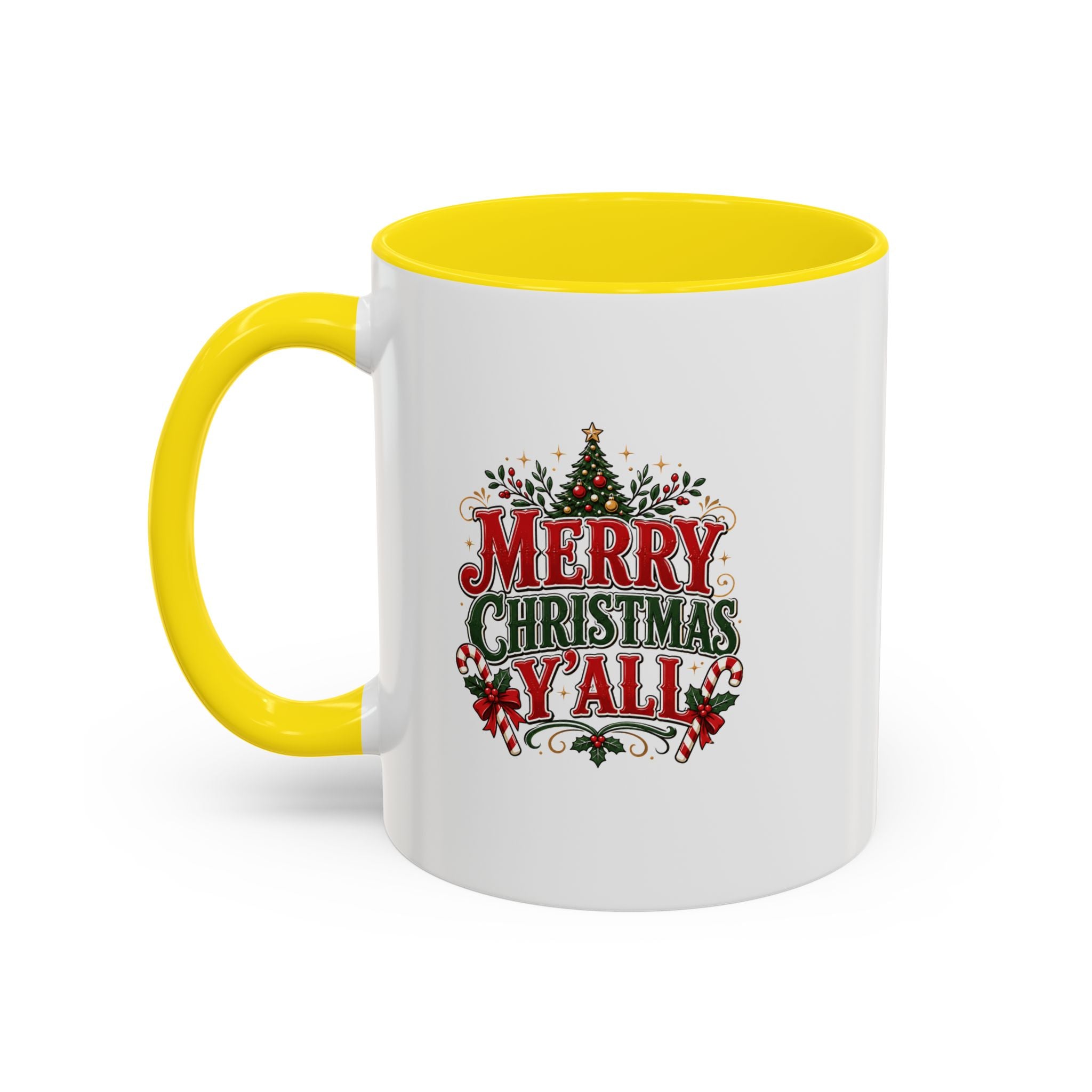 Accent Coffee Mug Merry Christmas