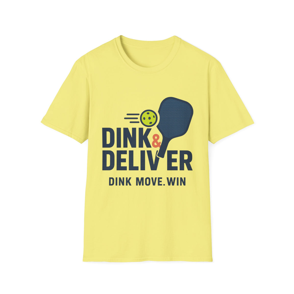 Pickleball Player T‑Shirt — 'Dink. Drive. Deliver.' Graphic Tee for Pickleball Fans - Trending Now - August 2026