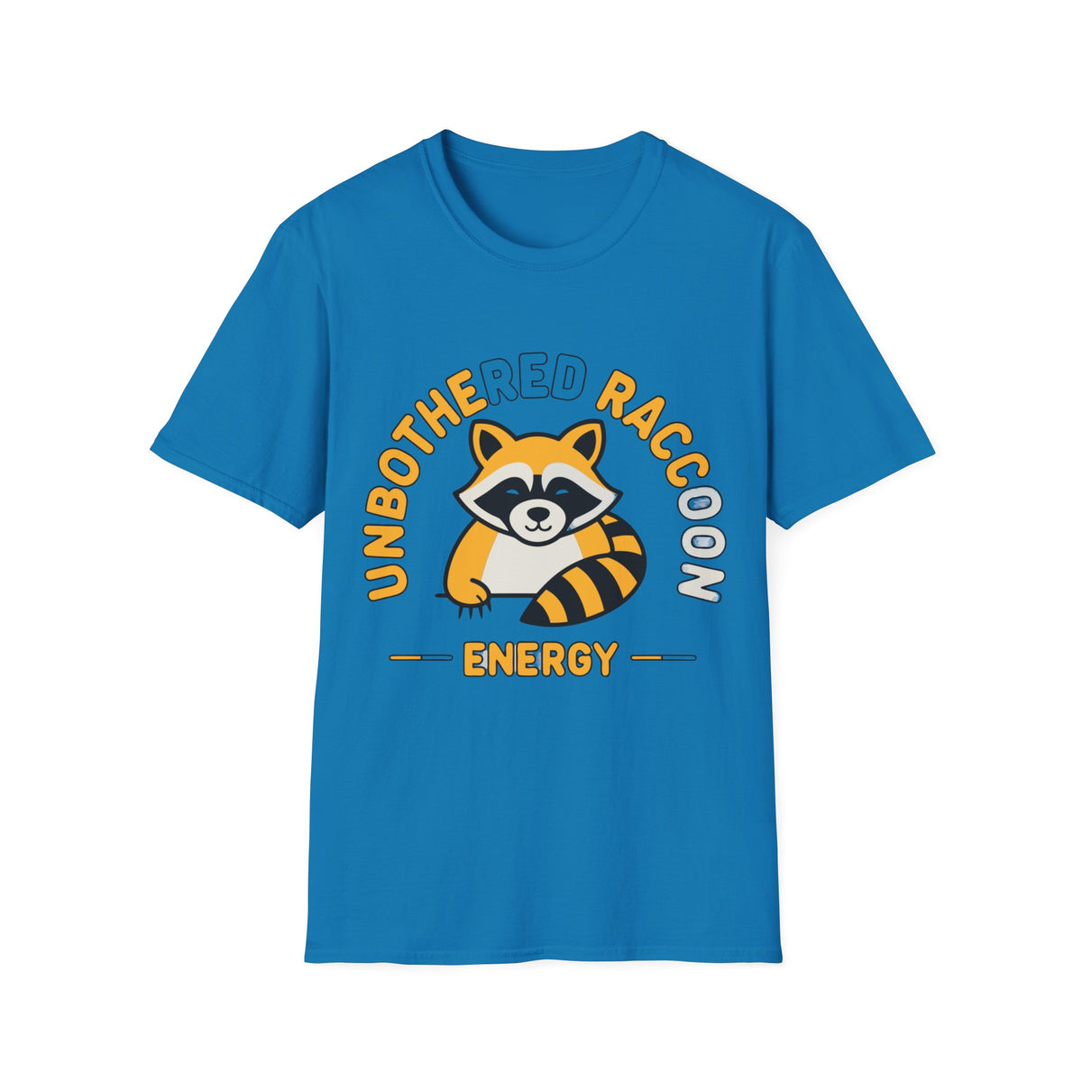 Unbothered Raccoon T-Shirt — Cute Relaxed Graphic Tee ("Unbothered Raccoon Energy") - Trending Now - August 2026