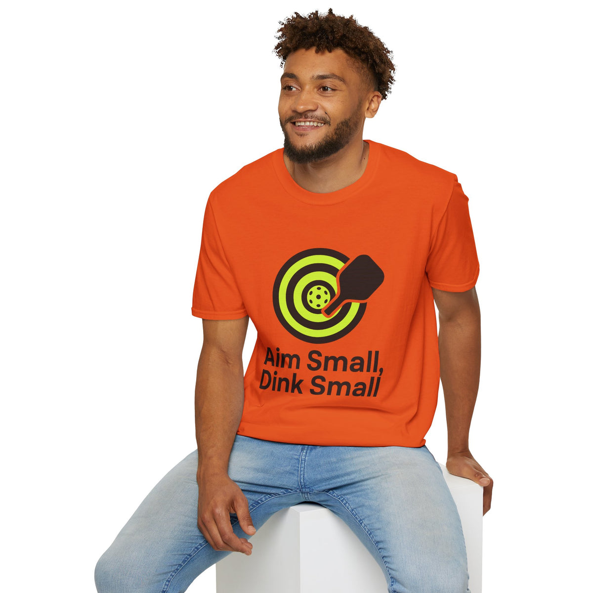 Neon Target Logo T‑Shirt — Minimalist Retro Gamer Graphic Tee - Trending Now - August 2026