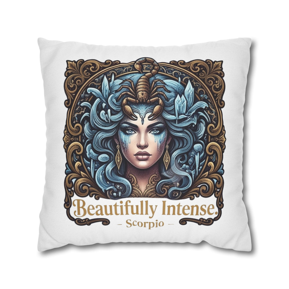 Scorpio 'Beautifully Intense' Decorative Pillowcase