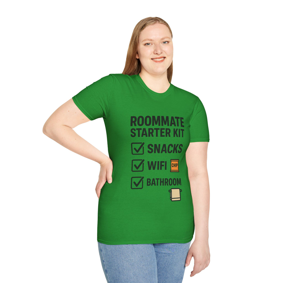 Minimal Black Graphic Tee — Subtle Block Text Design  - Trending Now - August 2026