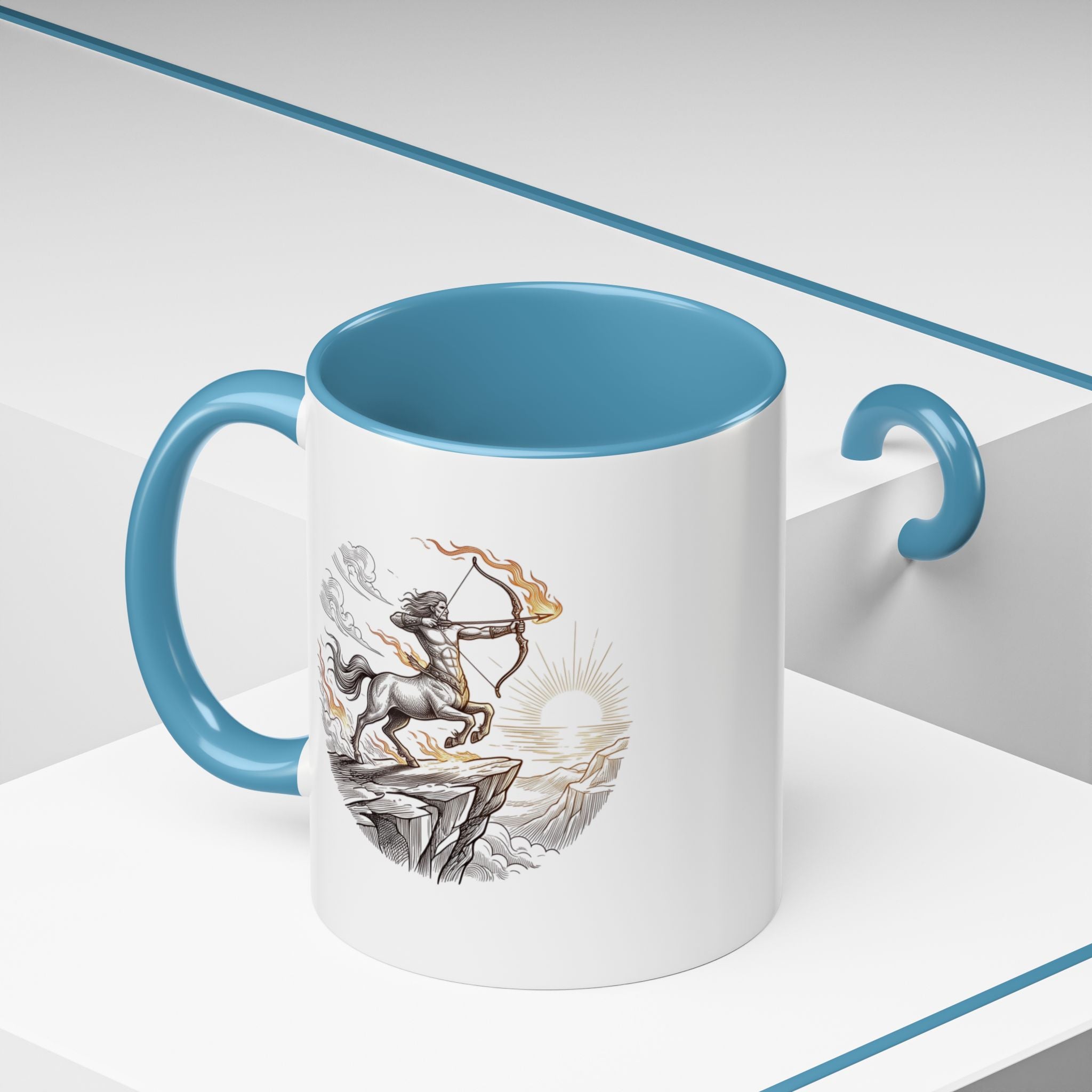 Centaur Archer Coffee Mug — Mythic Sagittarius Design Accent Mug